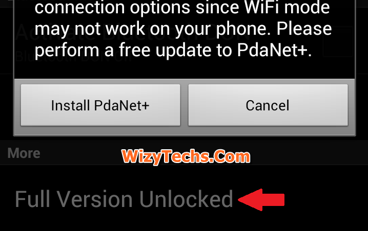 pdanet free unlock