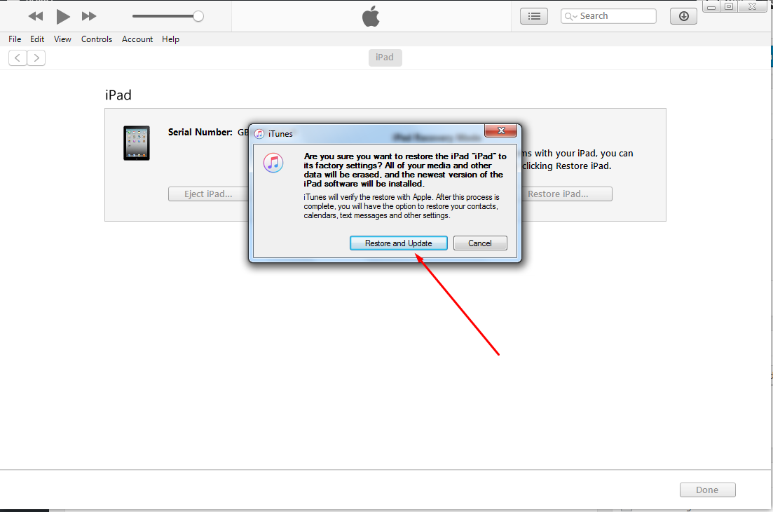 ios firmware restore without itunes